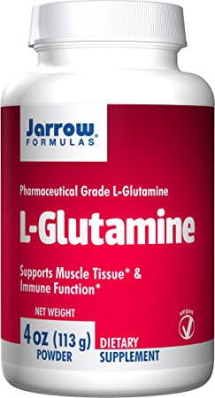 Jarrow Formulas L-Glutamine, Supports Muscle Tissue & Immune Function, 4 oz