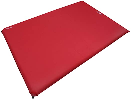 Andes 10cm Double Self Inflating Camping Mat Mattress Camp Bed, 196cm x 128cm, Carry Bag Included