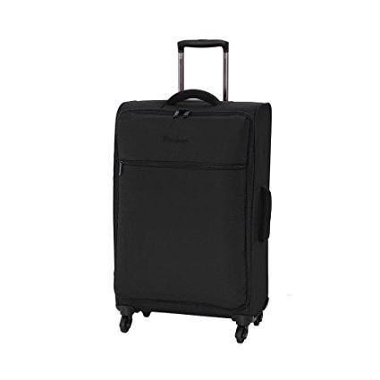 IT The Lite 67cm Four Wheel Spinner Suitcase Lightweight Luggage Black