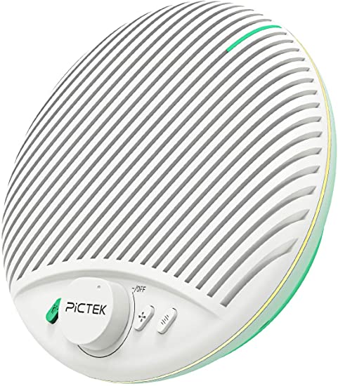 PICTEK White Noise Machine, 10 White Noise and Fan Sound Machine, Memory Feature, Dimmable Warm