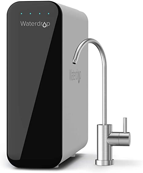Waterdrop TSU-W Ultra-Filtration Water Filter System Under Sink, 3-Stage 0.01 Micron to Remove 99.99% of Contaminants larger than 0.01 micro, USA Tech, Tankless, No Waste Water, 2 Years Lifetimes