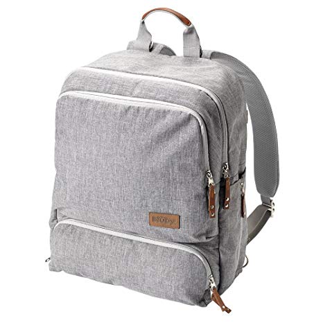 Nuby UK Backpack/Changing Bag, Grey