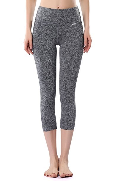 Mirity Women's Tight Yoga Pants Spandex Workout Gym Activewear Capris Yogapants