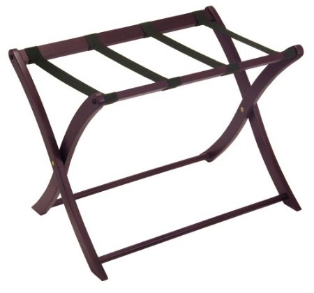 Winsome Wood Luggage Rack, Espresso