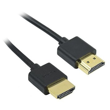 BuyCheapCables Ultra Thin HDMI Cable 10 ft - 36AWG Male to Male High Speed HDMI with Ethernet 10 Feet  3m