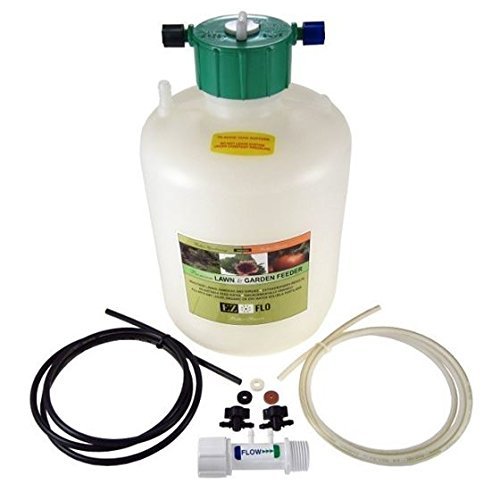 EZ-FLO 2020-HB 2 Gallon Low Pressure Hose Bib and Drip Connection Fertilizer Injector System (7.5 Liter)