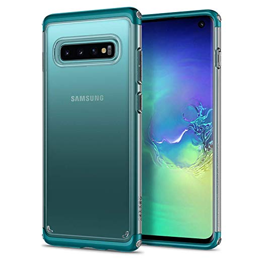 Spigen Neo Hybrid NC Designed for Samsung Galaxy S10 Case (2019) - Green