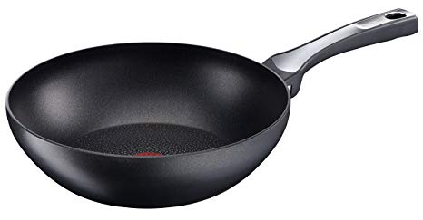 Tefal Expertise Stirfry Pan, 28 cm - Black