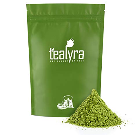 Tealyra - 100g - Pure Japanese Matcha Green Tea Powder - Premium Grade - Organic - Izu peninsula, Tokyo - Best Healthy Drink - Hight Antioxidants - Energy Boost - 3.5-ounce