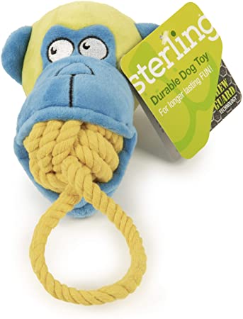 Sterling Plush and Durable Dog Toys with Chew Guard Technology and Squeakers