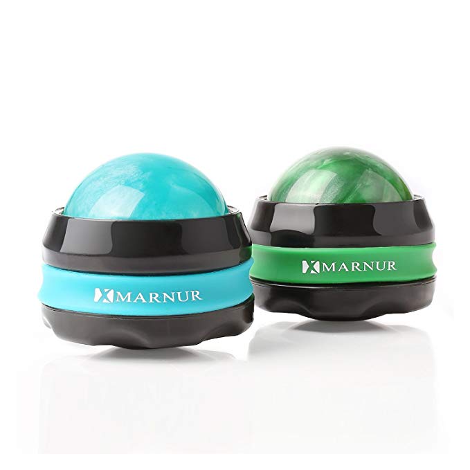 MARNUR Massage Ball for Pain Relief 2 Pieces Deluxe Massage Roller Set for Full Body Massage Therapy and Relax