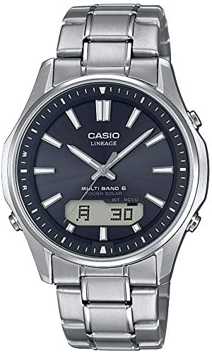 [Casio] Lineage Radio Solar LCW-M100TSE-1AJF Men's Silver