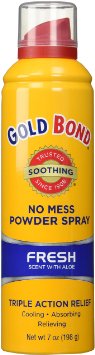 Gold Bond No Mess Spray Powder Fresh 7 oz