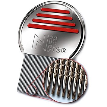 LiceLogic Terminator Nit and Lice Comb, Reusable Stainless Steel Design