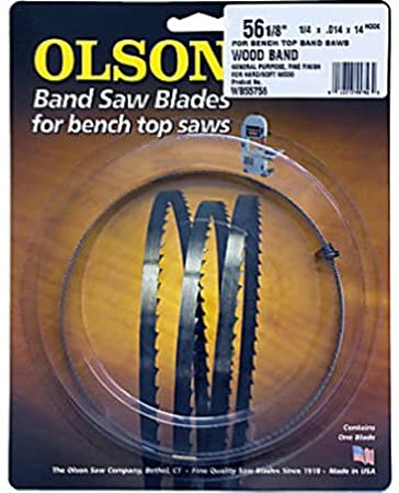 Olson Saw 55756 Bench Top Band Saw Blade, 14 TPI, 1/4" x 56-1/8"