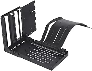 Lian Li Universal 4- Slots Vertical GPU kit (with Gen 4 Riser) Black, Compatible with O11 Vision / O11D EVO XL / O11D EVO - VG4-4-V2X