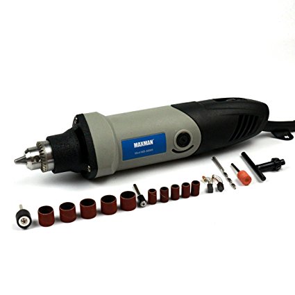 MAXMAN Electric Mini Die Grinder 110V 200W 6-grade Variable Speed Rotary Tool Multifunctional DIY Power Tools