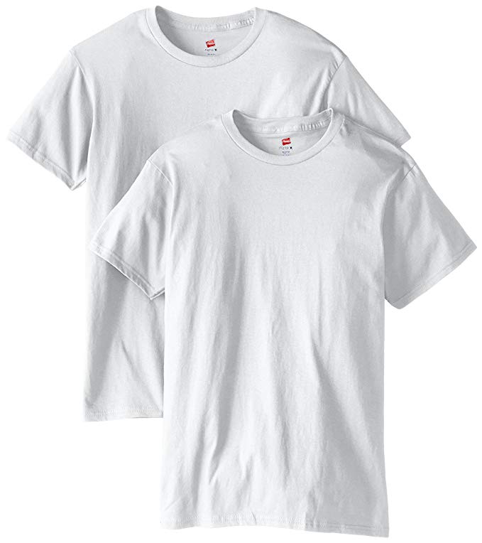 Hanes Men's Nano Premium Cotton T-Shirt (Pack of 2)