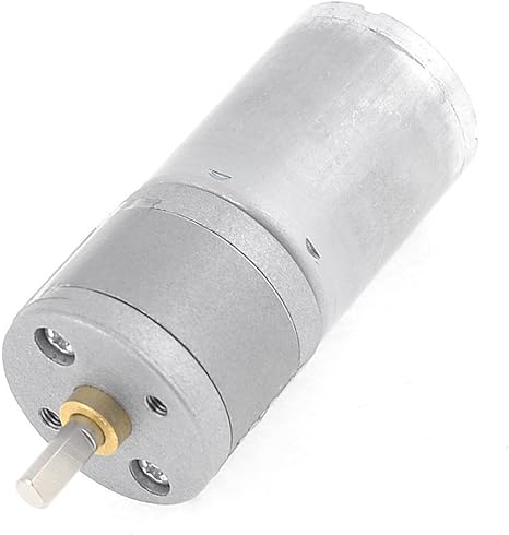 uxcell 25mm Dia Permanent Magnetic Gear Motor 200 RPM 60mA 12V DC