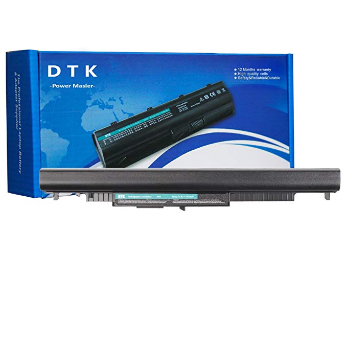 Dtk Laptop Battery Replacement for HP HS04 HP 240 245 246 G4 250 255 256 G4 [14.8V 2200MAH]