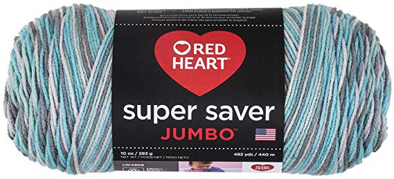 RED HEART Super Saver Jumbo E302C, Icelandic