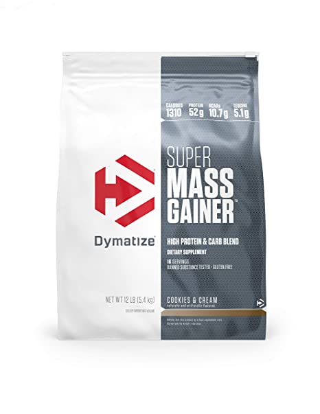 Dymatize Nutrition Super Mass Gainer - 5.4 kg (Cookies/Cream)