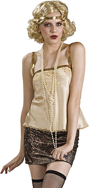 Rubie's Costume Co Women's 60-Inch White Faux Pearl Necklace
