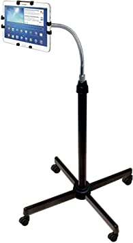 CTA Digital Universal Height-Adjustable Gooseneck Floor Stand for Tablets (PAD-UAFS)