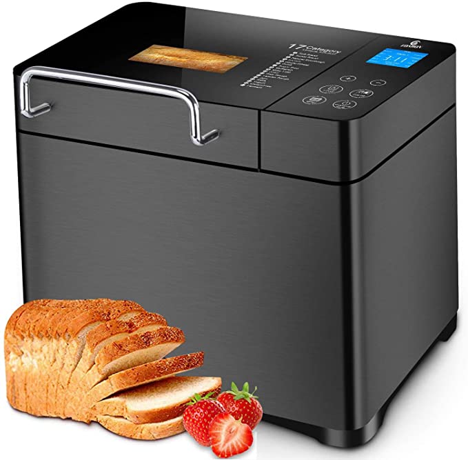 KBS Large 17 in 1 Bread Machine, 2LB All Stainless Steel Bread Maker Review  