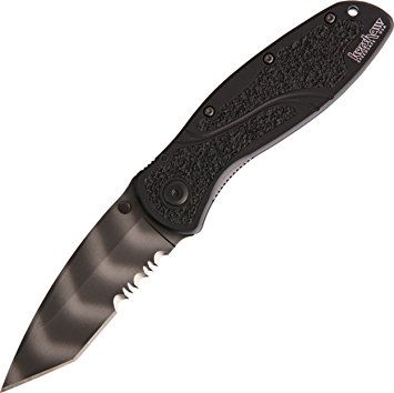 Kershaw Blur Tiger Stripe Tanto Speed Safe A/O Knife