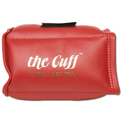 the Cuff: The Original Cuff Ankle and Wrist Weight, 8 lb, Red