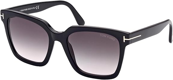 Tom Ford SELBY FT 0952 Black/Grey Shaded 55/19/140 women Sunglasses