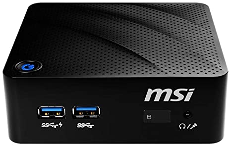 MSI CubiN-8GL-010US Mini PC Intel UHD 605 Graphics Pentium Silver N5000 4GB RAM 32GB SSD   500GB HDD Win 10 Pro