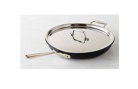 All-Clad NS1 Nonstick Induction 12" Fry Pan with Loop & Lid