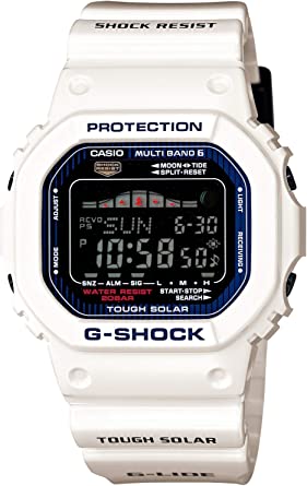 CASIO watch G-SHOCK G-LIDE world six stations wave solar watch GWX-5600C-7JF Men with tide graph and moon data