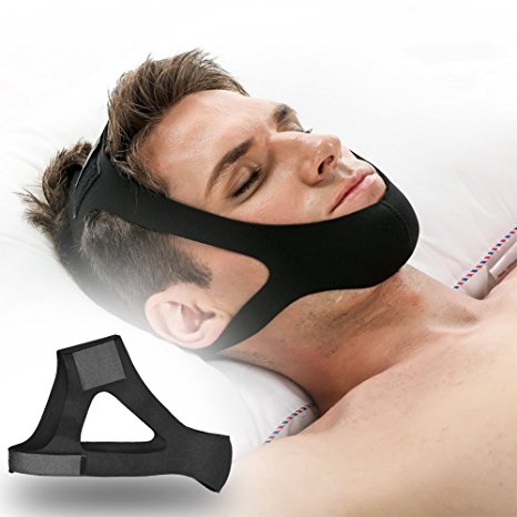 Adjustable Stop Snoring Chin Strap Anti Snore Devices Jaw Strap Supporter Toughage