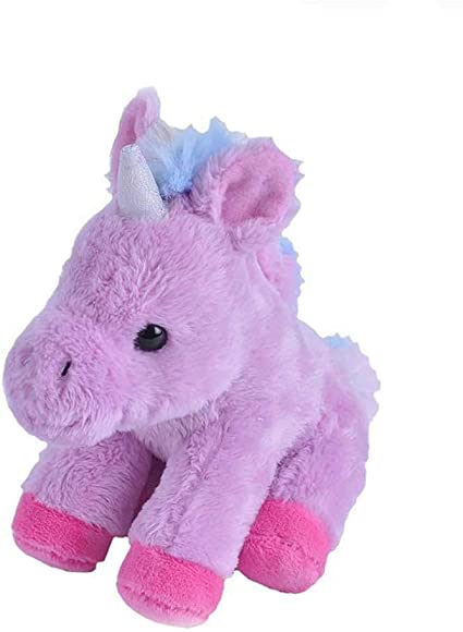 Wild Republic Unicorn Plush, Stuffed Animal, Plush Toy, Kids Gifts, Unicorn Party Supplies, Lavender, 5"