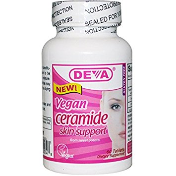 Deva, Vegan Ceramide Skin Support, 60 Tablets - 2pc