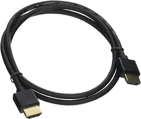 QVS HDT-3F Shielded Video/Audio/Network Cable, HDMI, Black