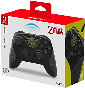 Nintendo Switch USB-C Wireless HORIPAD (Zelda) By HORI - Officially Licensed By Nintendo