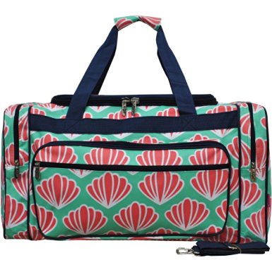 Ocean Themed Prints NGIL Canvas 23" Carry on Shoulder Duffle Bag