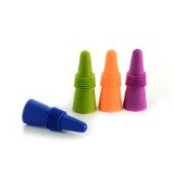 Rabbit Wine and Beverage Bottle Stoppers Set of 4 Assorted Colors