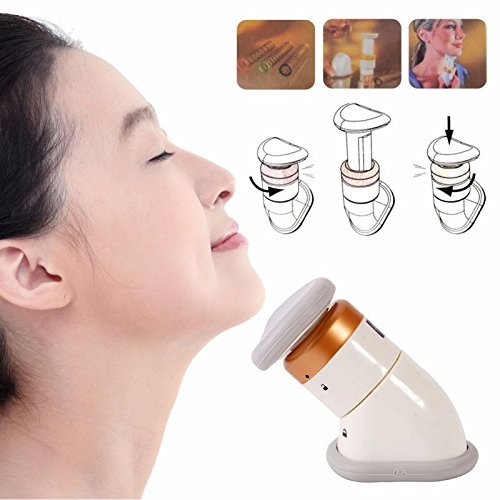 KR STORE Portable Neckline Slimmer Neck Exerciser Chin Massager Health Care Tool Jaw Reduce Double Thin Fat Burning