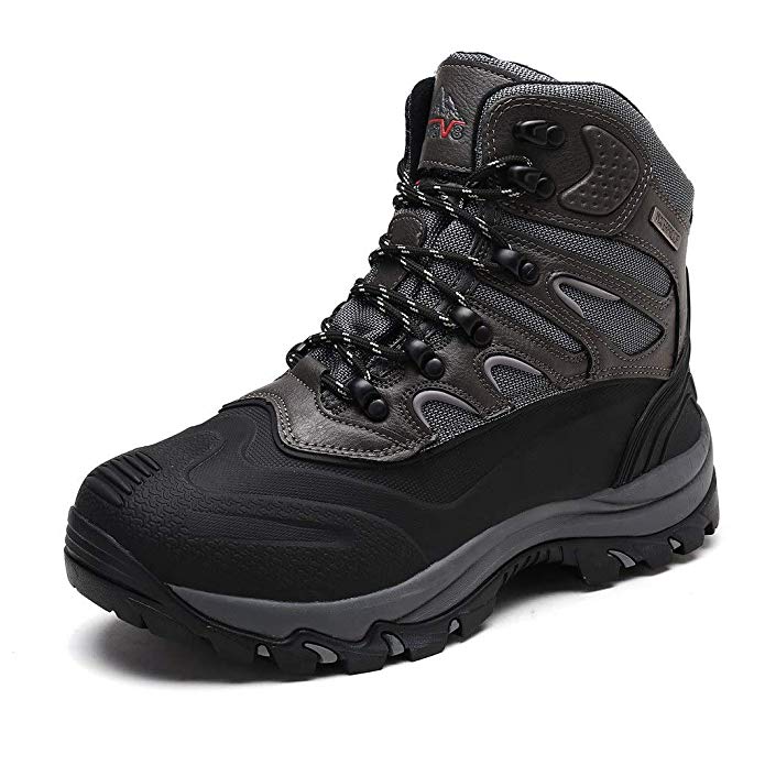 NORTIV 8 Men's Waterproof Winter Hiking Snow Boots