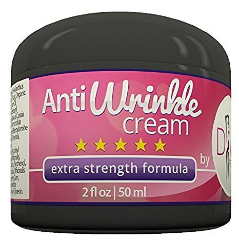 Anti-Wrinkle Cream by DIVA Fit & Sexy - All Natural Deep Face, Body and Neck Formula Enhanced With Organic Herbal Infusions for All Skin Types - Oily, Dry or Sensitive - Healthy Daily Moisturizer with Anti-Aging Effect for Day and Night Use - Rejuvenates, Firms, Repairs and Hydrates, Removing Dark Spots and Promoting Collagen Production - 100% Satisfaction Guaranteed!