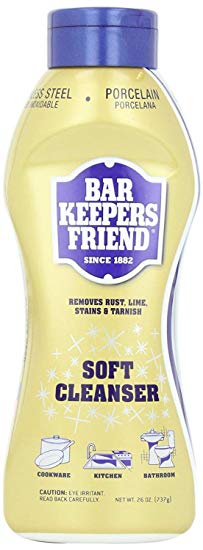 Bar Keepers Friend Soft Cleanser Premixed Formula | 26-Ounces | (2-Pack)