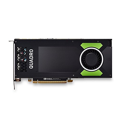 PNY NVIDIA Quadro P4000 4x DP 8 GB GDDR5 PCI Express Professional Graphic Card - Black