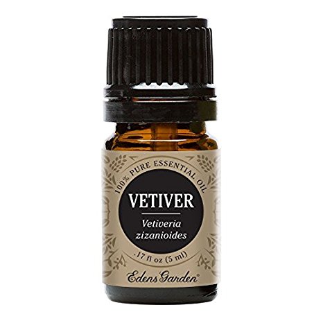 Vetiver 100% Pure Therapeutic Grade Essential Oil by Edens Garden- 5 ml