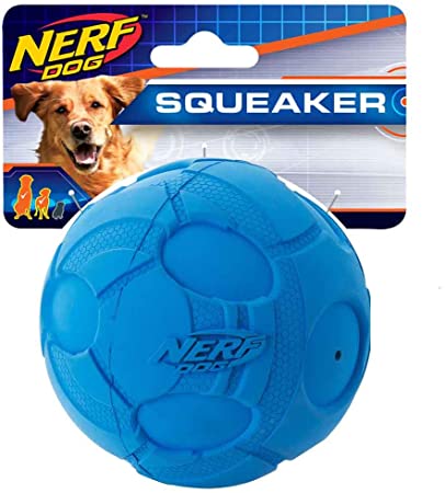 Nerf Dog Durable Dog Toy Gifts, made with Nerf Tough Material, Lightweight, Non-Toxic, BPA-Free, Assorted Toys