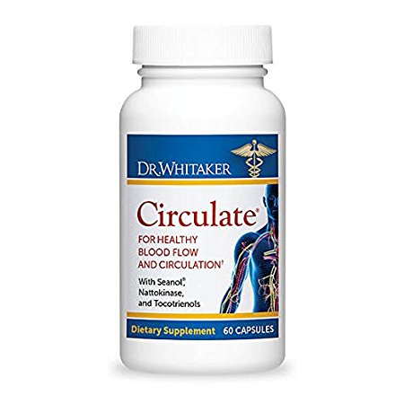 Dr. Whitaker's Circulate Heart Health Supplement, 60 capsules (30-day supply)
